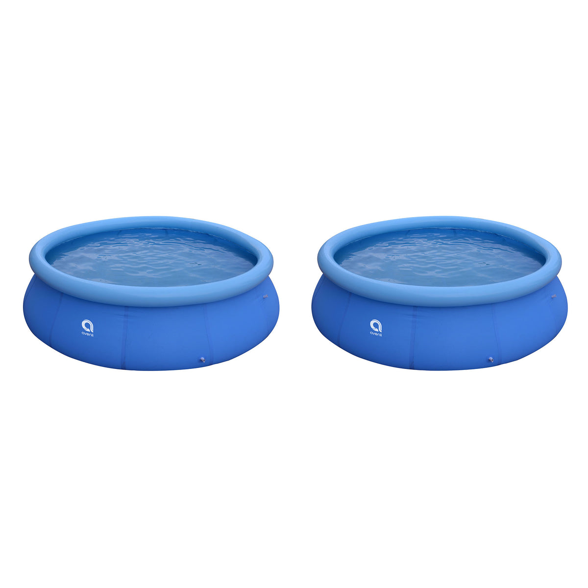 JLeisure 17807 10 Ft x 30" Prompt Set Inflatable Outdoor Backyard Pool (2 Pack) - VMInnovations
