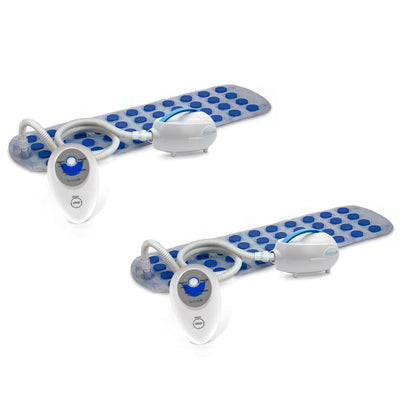 SereneLife PHSPAMT22 Bubble Bath Mat Body Spa Pad Massager Floor Mat (2 Pack) - VMInnovations