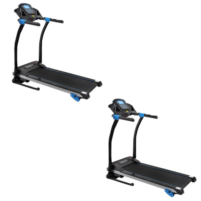 SereneLife Home Gym Fitness Equipment Smart Digital Folding Treadmill (2 Pack) - VMInnovations
