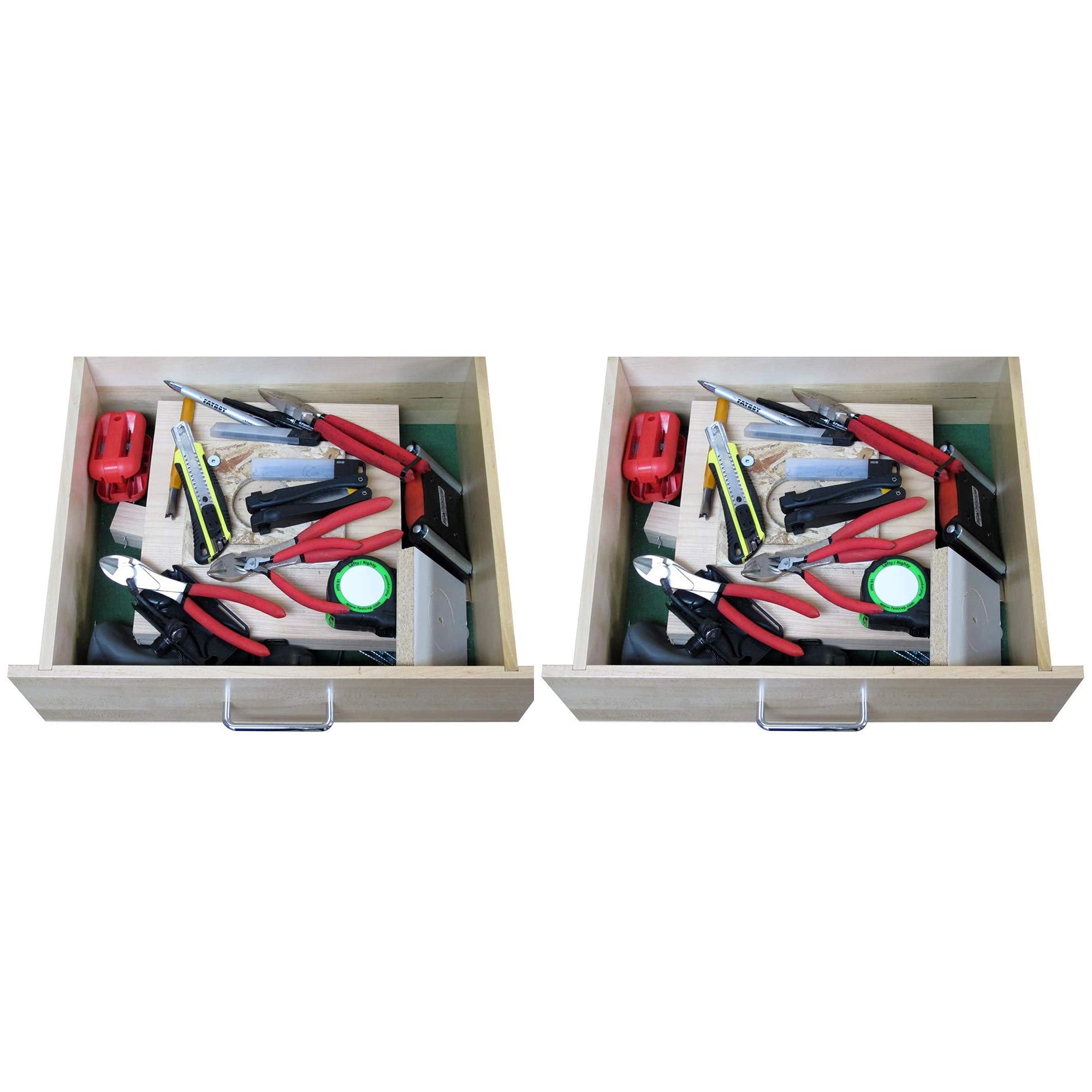 FastCap Kaizen Tool Drawer Organizer Customizing 30mm Foam Sheet, Black (2 Pack) - VMInnovations
