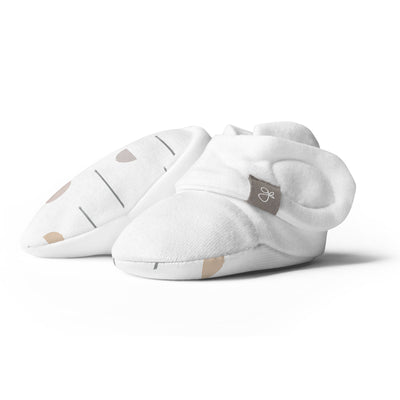 Goumikids Soft Organic Stay On Baby Boots Infant Bootie Shoes, 0-3M Geo Dash - VMInnovations