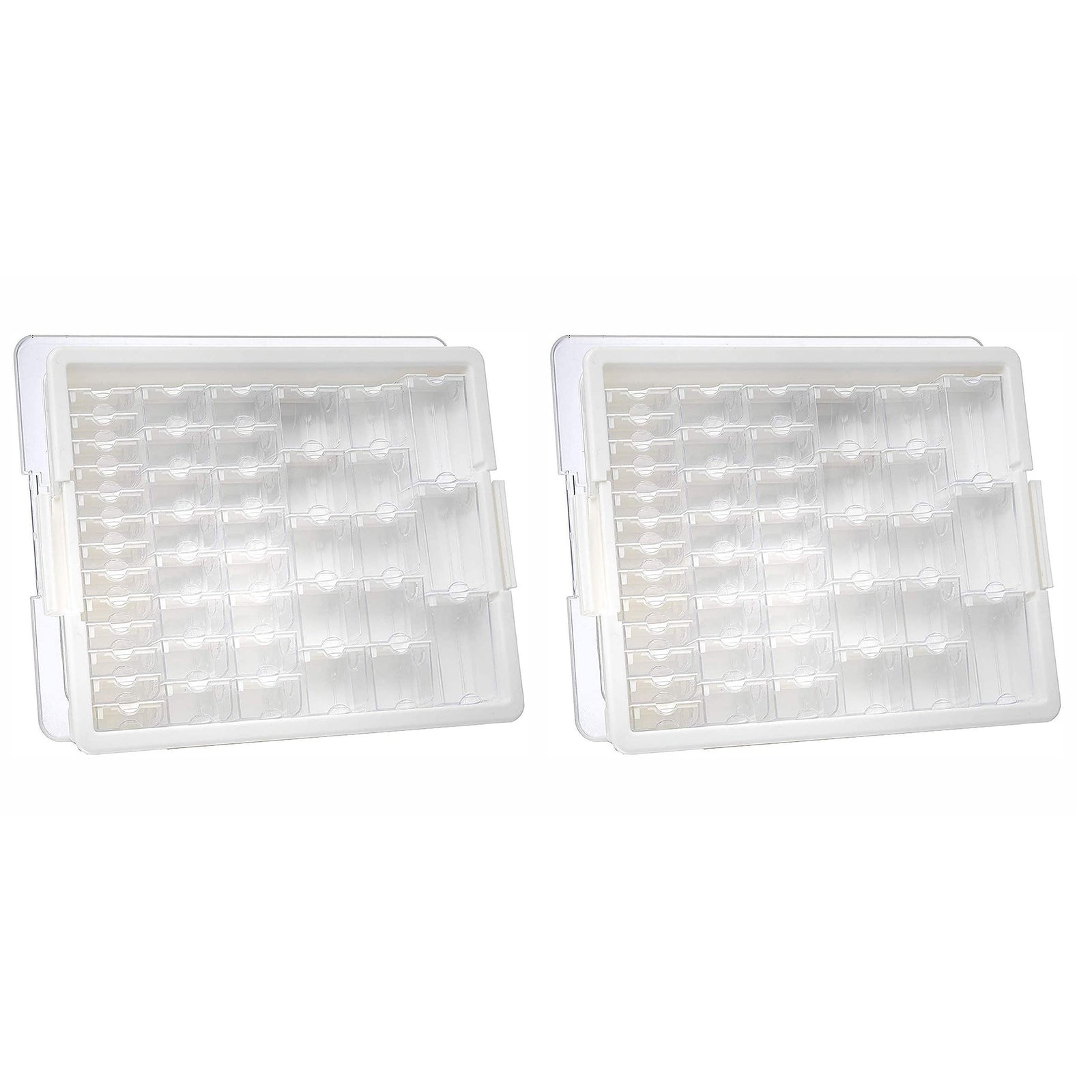 Elizabeth Ward Bead Storage Solutions 45 Piece Craft Supplies Organizer (2 Pack) - VMInnovations