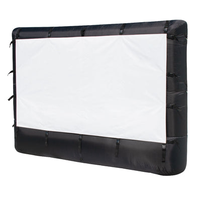 Banzai Toss Like A Boss Pong Lawn Game & Airflowz Inflatable Projection Screen