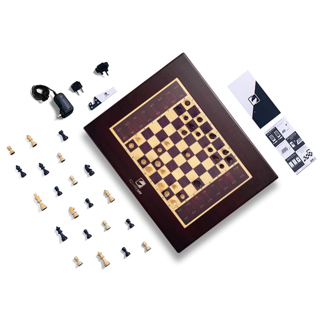 Square Off Grand Chess Set Innovative AI Electric Chessboard Board Game(Damaged)
