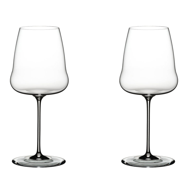 Riedel Winewings Chardonnay Dishwasher Safe Crystal White Wine Glass (2 Pack)