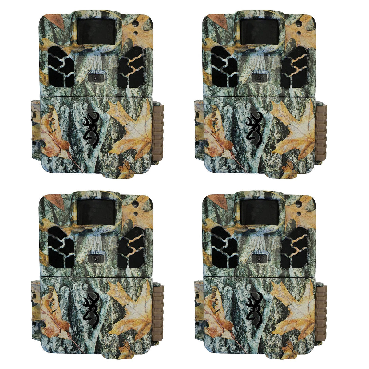 Browning Trail Cameras Dark Op Apex Trail Hunting Camera w/Night Vision (4 Pack)