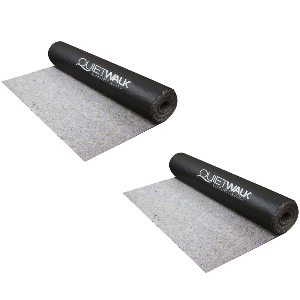 QuietWalk 100 Sq Ft Luxury Vinyl Sound Reflecting Flooring Underlayment (2 Pack)