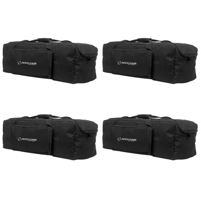 ADJ Padded Gig AccuCase for Slim LED Mega Par Profile Light, F8 Par Bag (4 Pack)
