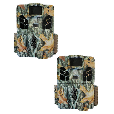 Browning Trail Cameras Dark Op Apex Trail Hunting Camera w/Night Vision (2 Pack)