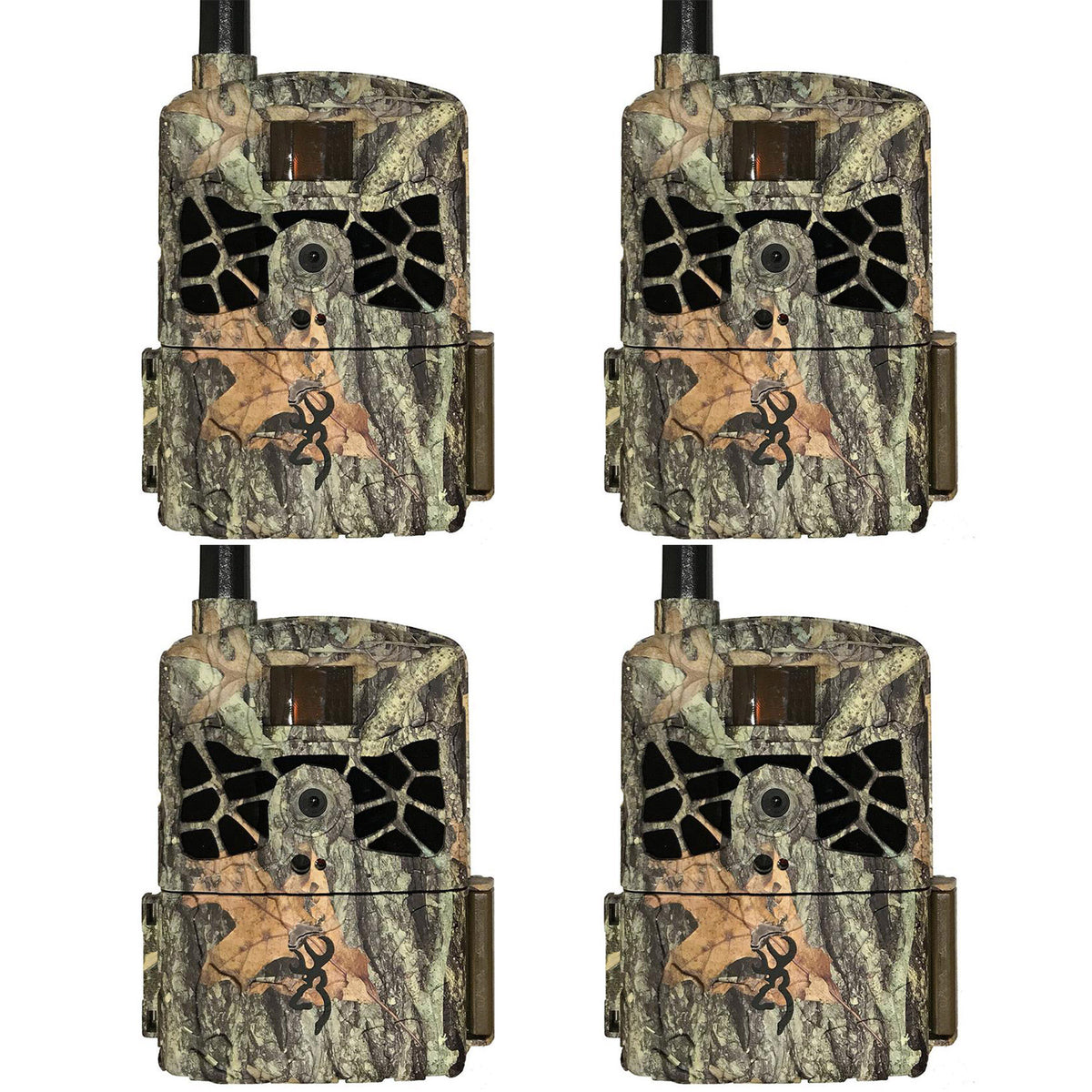Browning Trail Cameras Defender 20MP IR Cell Wireless Game Trail Camera (4 Pack)