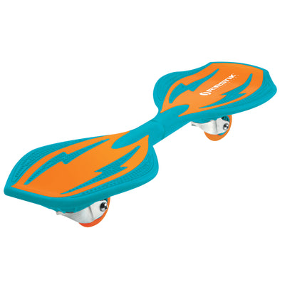 Razor RipStik Brights 2 Wheel Twisty 360 Degree Board, Orange Teal (Open Box)