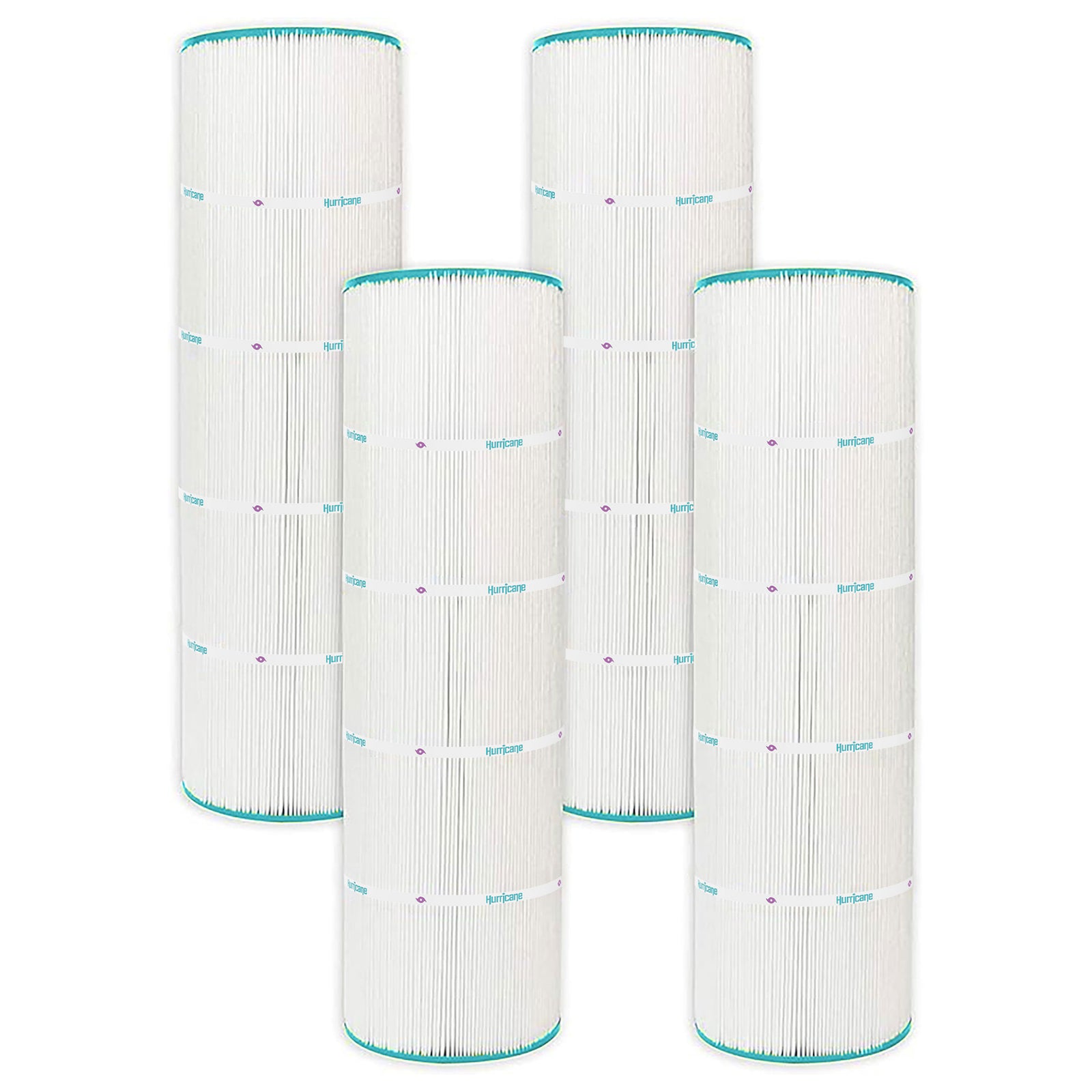 Hurricane 4 Pack HF7468-04 Advanced Pool and Spa Filter Cartridge Replacement - VMInnovations