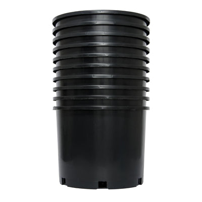 Pro Cal 5 Gallon Premium Nursery Planter Garden Grow Pots, 5 Pack (Open Box)