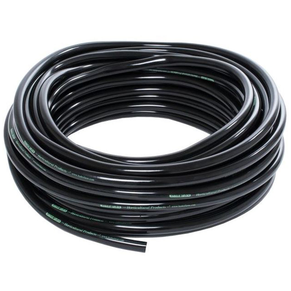 Active Aqua 0.5 Inch Black Hydroponic Irrigation Tubing, 100 Ft (Used)
