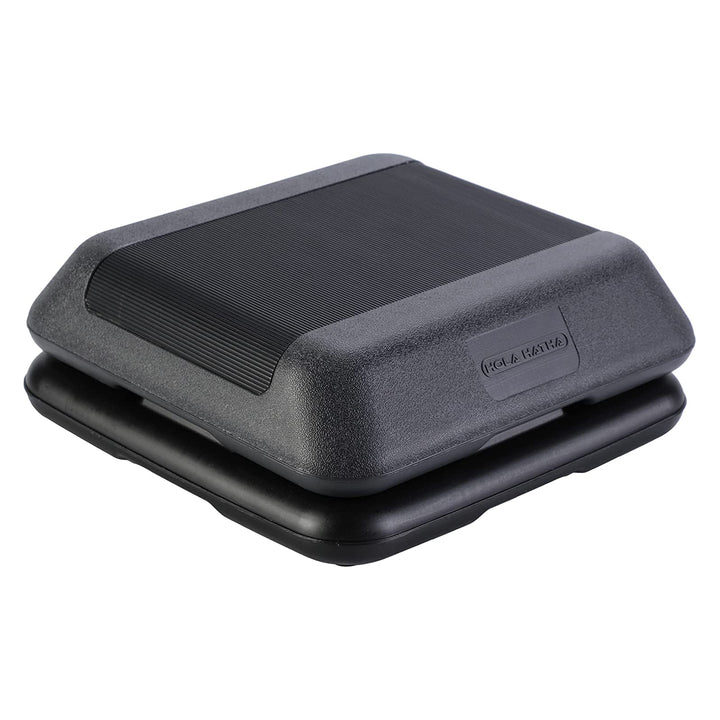 HolaHatha Aerobic High Step Platform, Home Gym Fitness Equipment with Risers