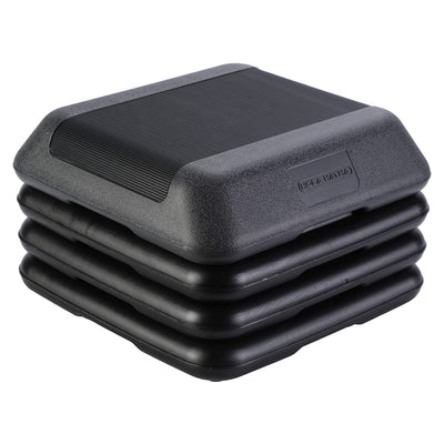 HolaHatha Aerobic High Step Platform with Risers (Open Box) - VMInnovations