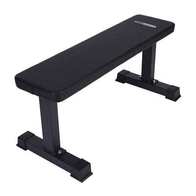 HolaHatha Marcy Steel Frame Foam Padded Flat Weight Training Bench (Open Box)