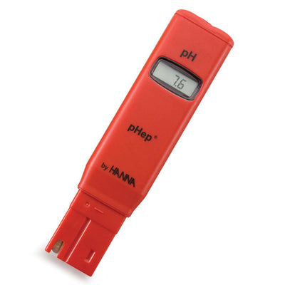 Hanna Instruments LCD PH Tester Meter with Renewable Cloth Junction (Incomplete)