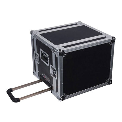 Odyssey FZER8HW Flight Zone 8 Space Effects Rack With Handle and Wheels, Black - VMInnovations