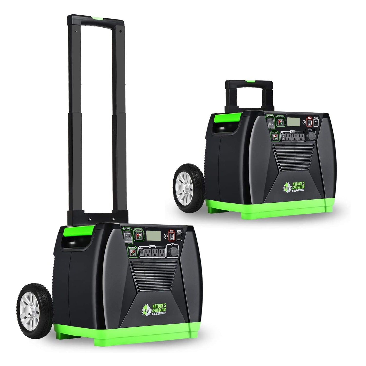 Nature's Generator Elite Portable Solar and Wind Powered 3600W Generator (Used)