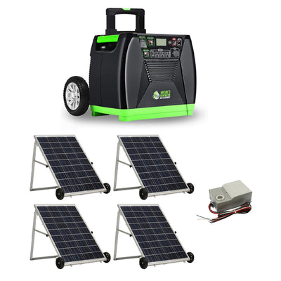 Nature's Generator Elite Portable Solar and Wind Powered 3600 Watt Generator Kit