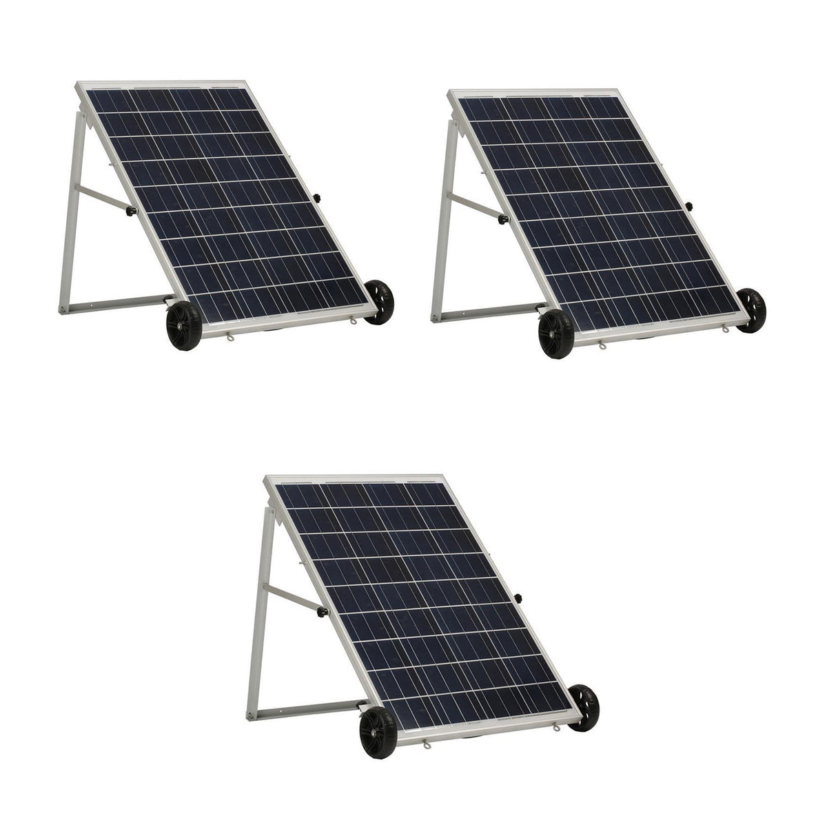 Nature's Generator Solar Panel, 50 Foot Cable & Branch Connector (3 Pack)