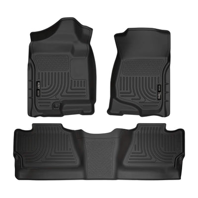 Husky Liners WeatherBeater Front and 2nd Row Floor Mats for Chevy and GMC (Used)