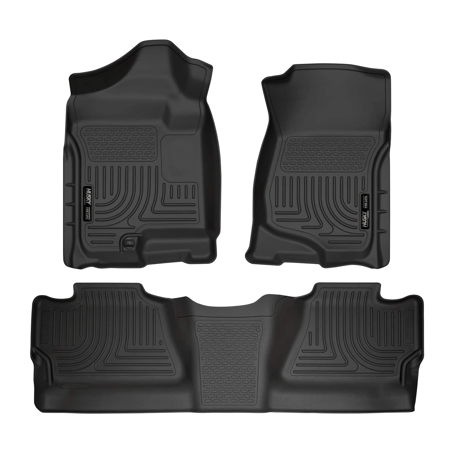 Husky Liners Front Seat and 2nd Row Floor Mats for Chevy and GMC (Open Box)