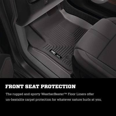 Husky Liners WeatherBeater Front Seat 2nd Row Floor Mats for Dodge Durango(Used)