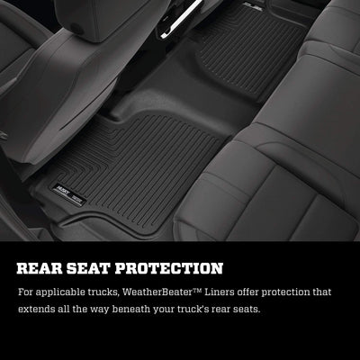 Husky Liners WeatherBeater Front Seat 2nd Row Floor Mats for Dodge Durango(Used)