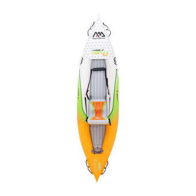 Aqua Marina HM-312 Betta Inflatable 1 Person Leisure Paddle Kayak, Orange/White