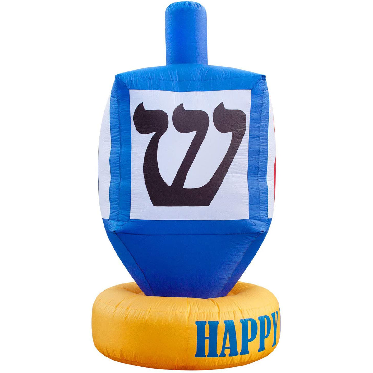 Holidayana 8 Ft Tall Giant Inflatable Hanukkah Dreidel Yard Decoration(Open Box)