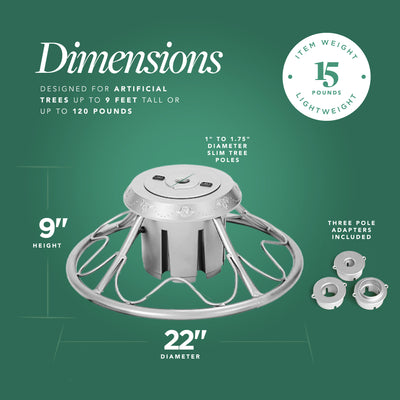 Home Heritage Electric Rotating Stand for Artificial Christmas Trees (For Parts) - VMInnovations