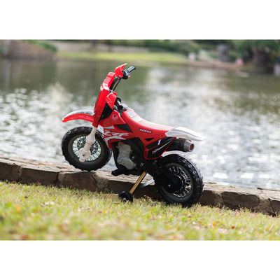 Best Ride On Cars Honda CRF250R Toddler Kids Electric 6 Volt Toy Dirt Bike, Red