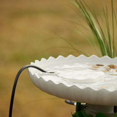 Farm Innovators HR-75 Heated Rock Bird Bath De-Icer, 75 Watts, Beige (Open Box) - VMInnovations