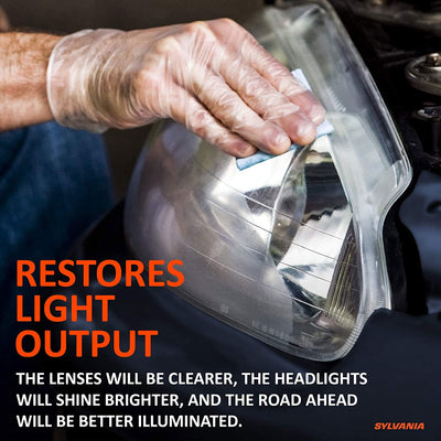 Sylvania HRK.BX Automotive Car Headlight Lens Restoration Kit Detailing Supplies (For Parts)