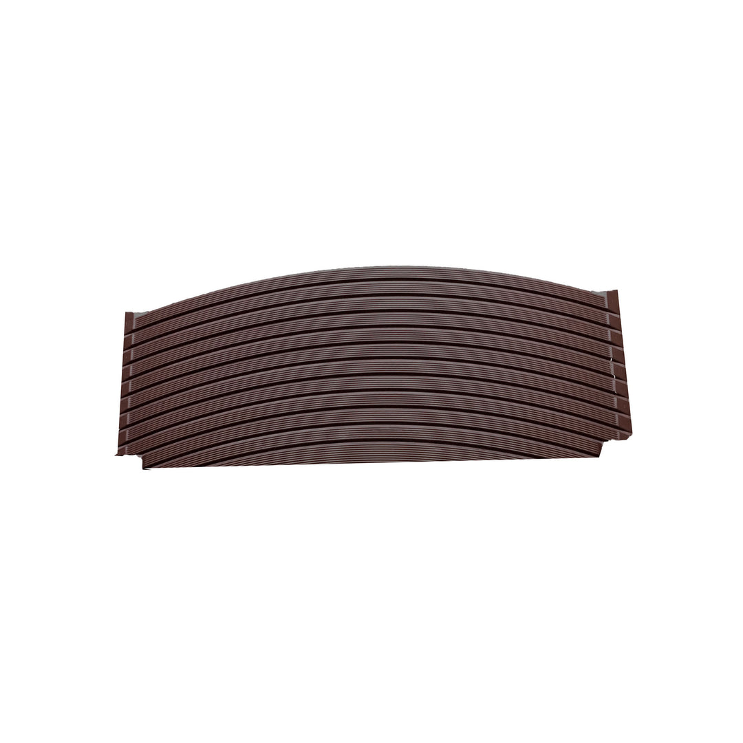 Confer Plastics Handi-Step Spa Hot Tub Stairs for Straight/Curved Spas, Espresso