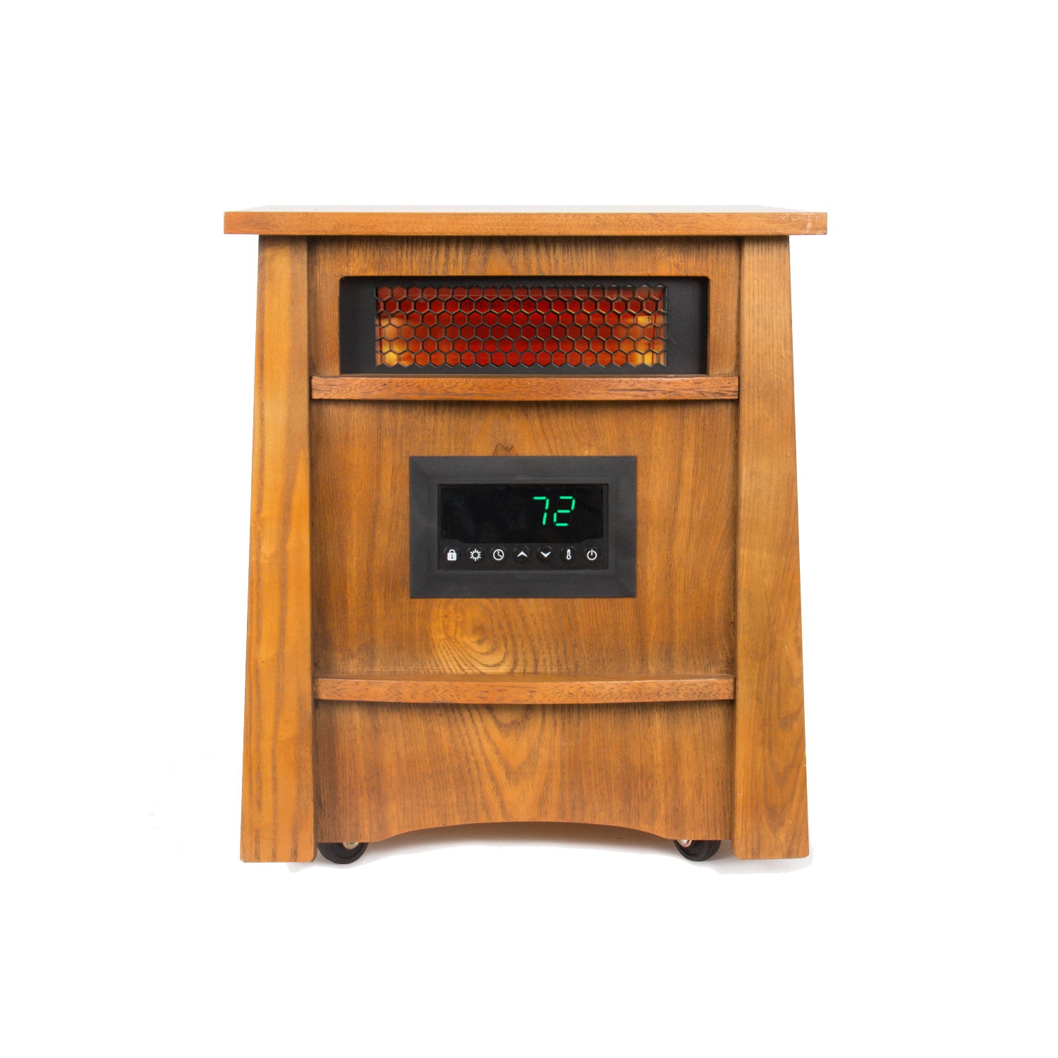 Lifesmart Lifelux 8 Element Electric Infrared Large Room Space Heater (2 Pack) - VMInnovations