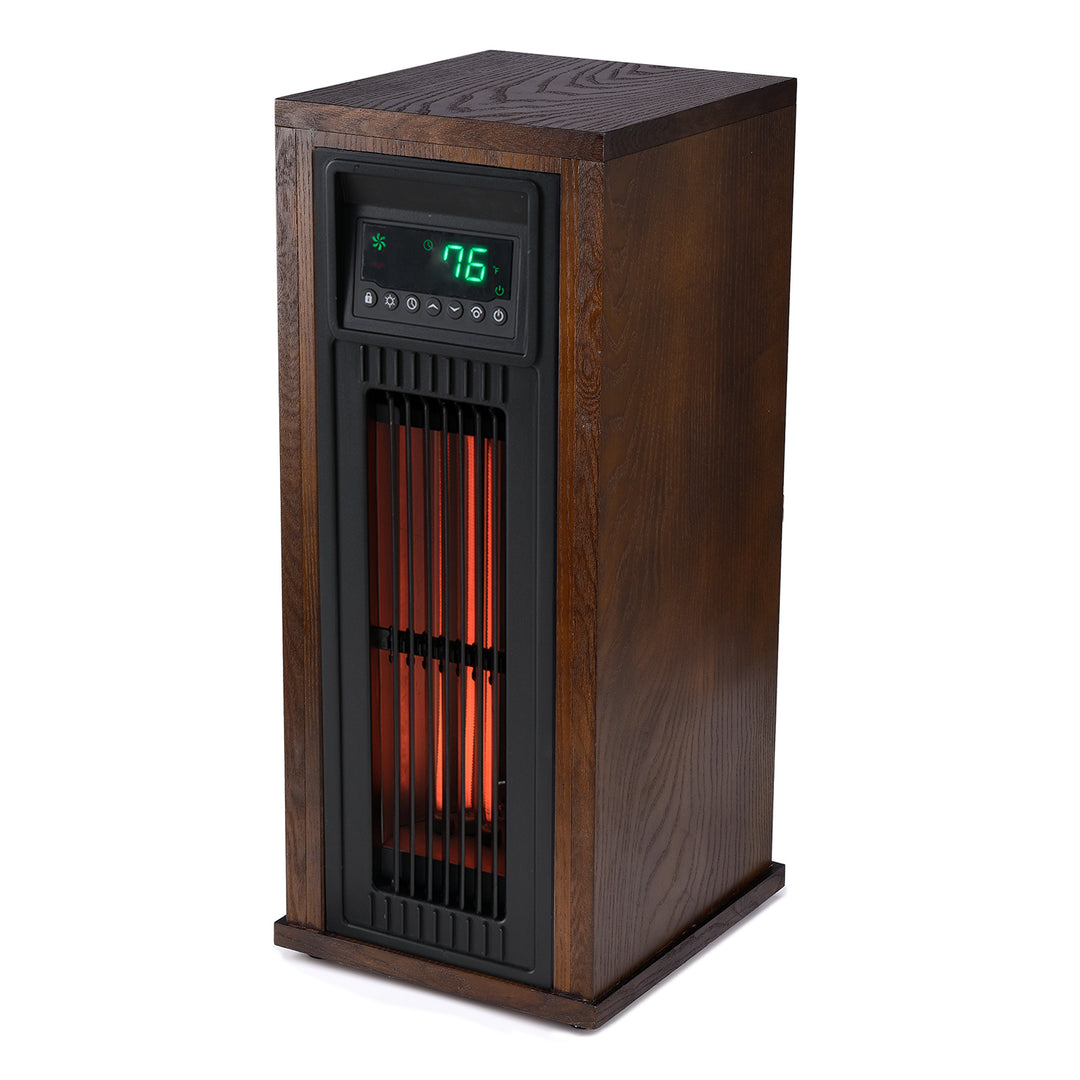 LifeSmart LifePro 1500W Portable Indoor 23" Infrared Quartz Tower Space Heater - VMInnovations