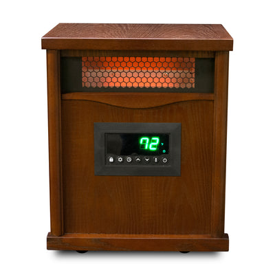 Lifesmart 6 Element 5200 BTU Large Room Infrared Quartz Space Heater (Open Box)