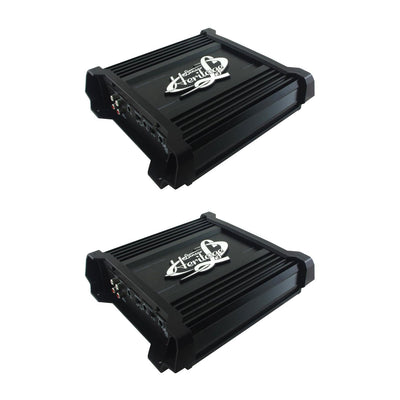Lanzar Heritage Series HTG137 2000 Watt Monoblock Car Audio Amplifier (2 Pack)