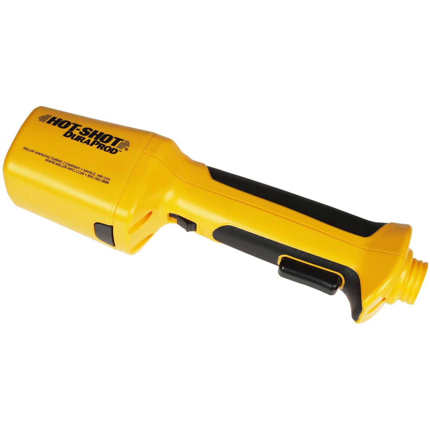 Miller Manufacturing Hot Shot DuraProd Replacement Handle with Batteries, Yellow - VMInnovations