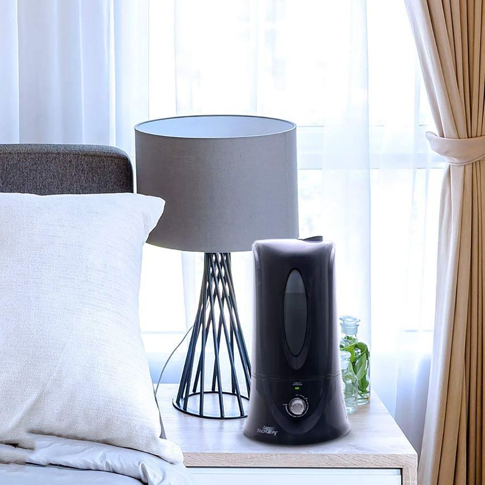 Air Innovations 1.1 Gal Cool Mist Humidifier w/ Aromatherapy Refill, Eucalyptus