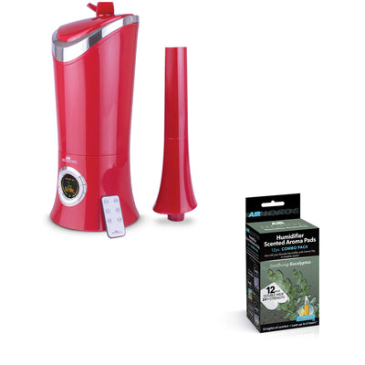 Air Innovations 1.7 Gal Cool Mist Humidifier w/ Aromatherapy Refill, Eucalyptus