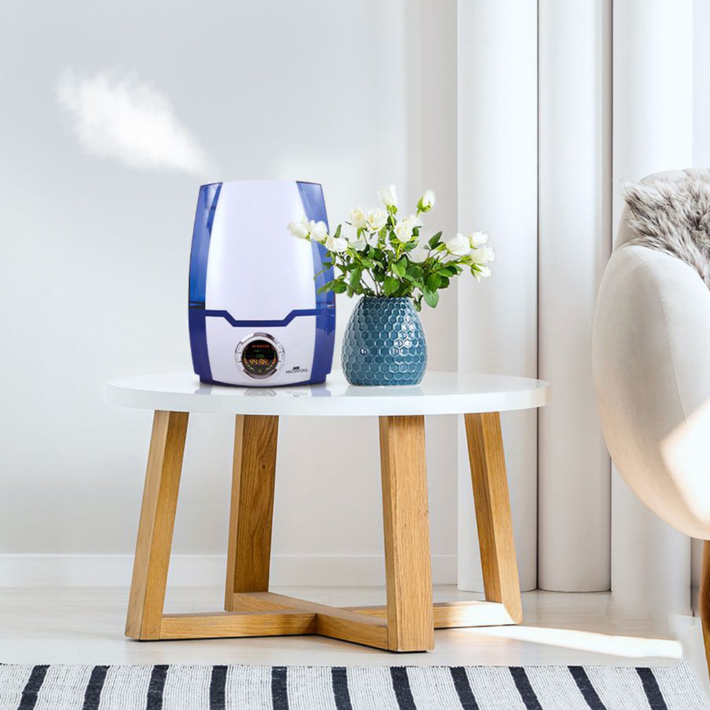 Air Innovations 1.37 Gal Cool Mist Humidifier w/ Aromatherapy Refill, Eucalyptus