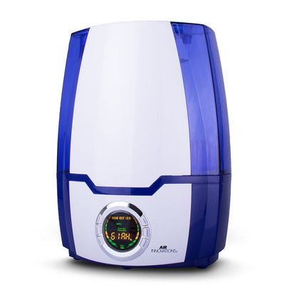 Air Innovations 1.37 Gal Cool Mist Humidifier w/ Aromatherapy Refill, Eucalyptus