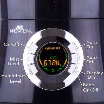 Air Innovations 1.6 Gal Cool Mist Humidifier w/ Aromatherapy Refill, Eucalyptus