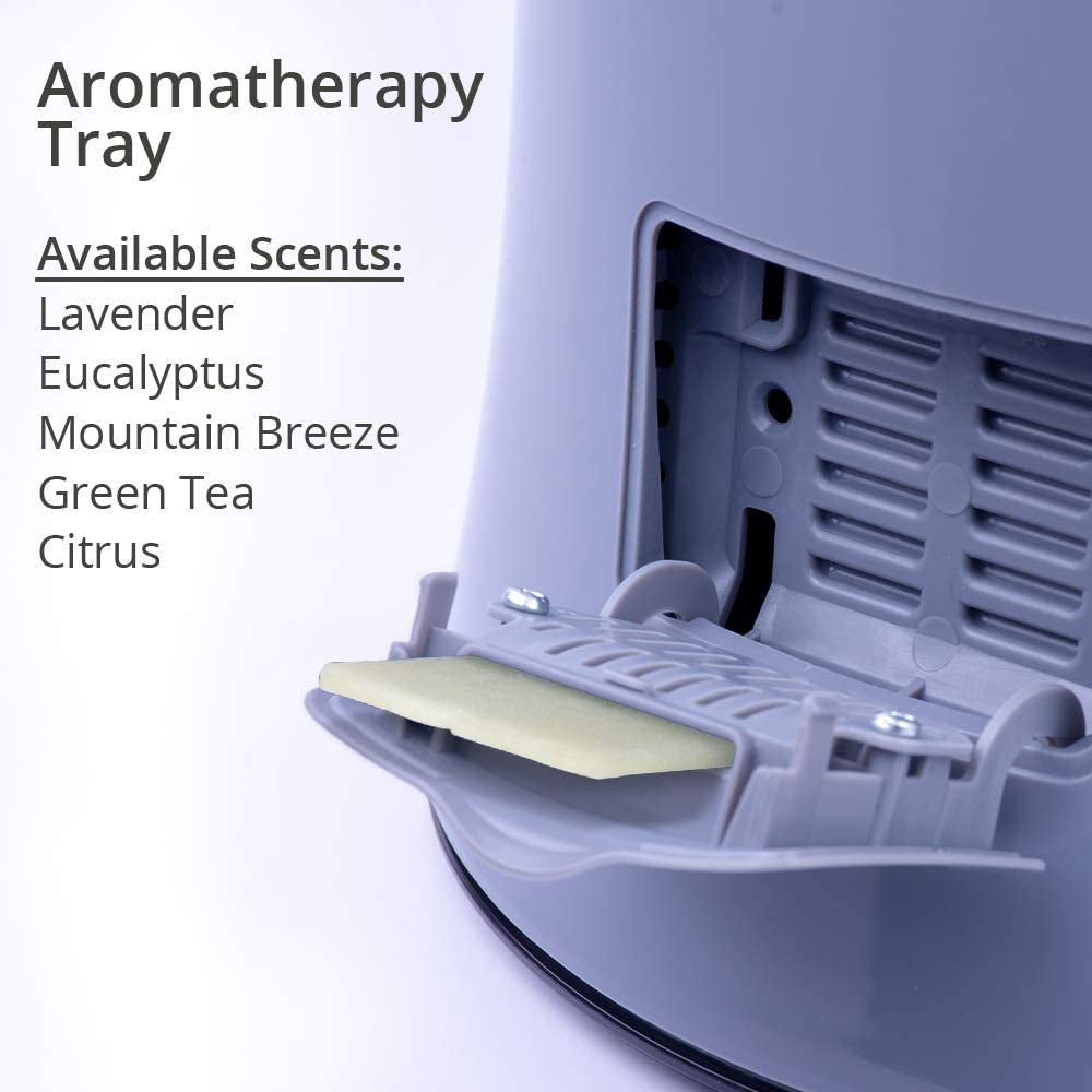 Air Innovations 1.6 Gal Cool Mist Humidifier w/ Aromatherapy Refill, Eucalyptus