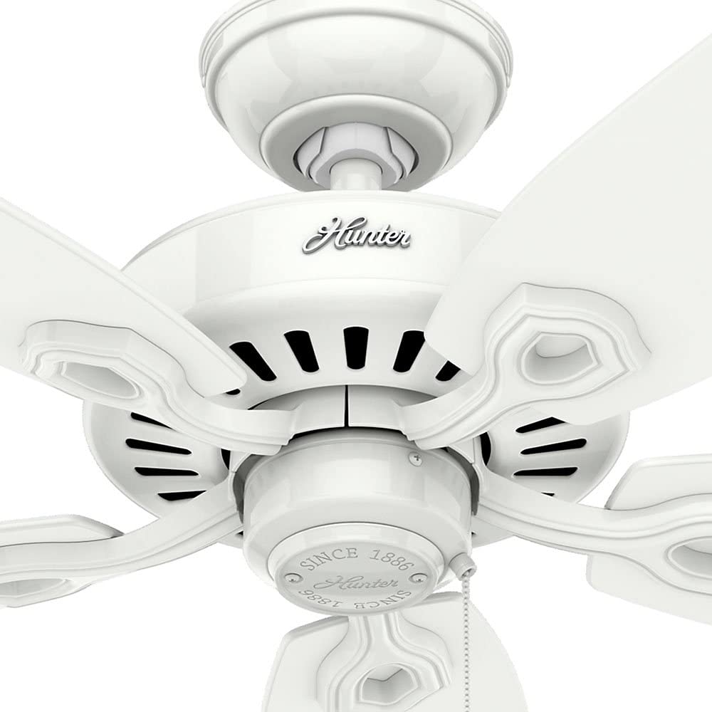 Hunter Builder Elite 52" Indoor Home Ceiling Fan Pull Chain Control (Open Box) - VMInnovations