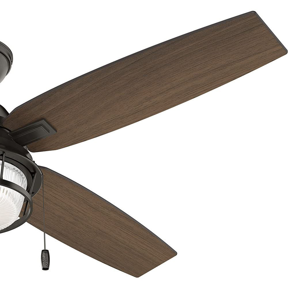 Hunter Ocala 52 Inch Ceiling Fan w/ LED Light, Noble Bronze (Open Box)